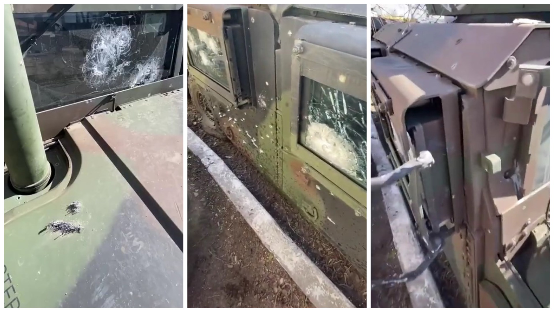 The American Humvee saved the lives of the Ukrainian soldiers