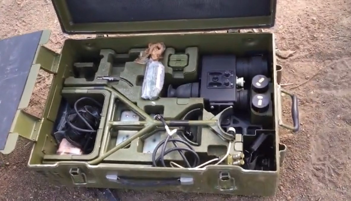 The military seized the russian MANPADS “9S935” aim automation kit