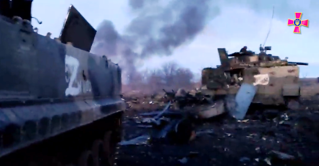 Ukraine’s Armed Forces destroy detachment of Russian 47th tank division in Kharkiv region