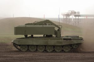 Heavy flamethrower system TOS-1 seized in the Chernihiv region