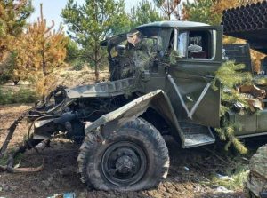 Гірські штурмовики знищили ворожий «Град» та вантажівки, які перевозили боєприпаси