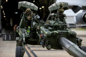 Australia handed over the M777 howitzers and associated ammunition to Ukraine