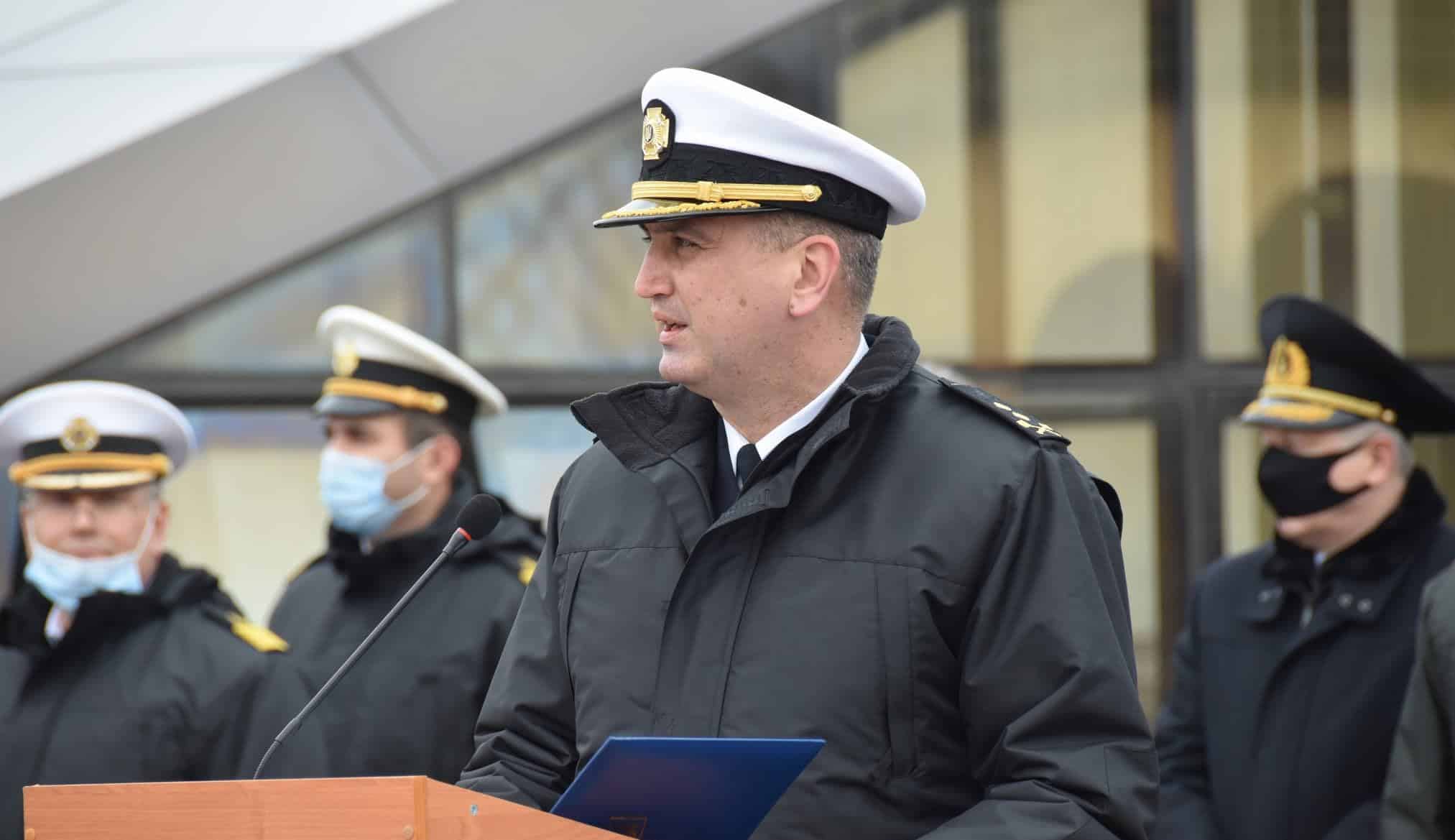 Commander of the Ukrainian Navy received the rank of Vice Admiral