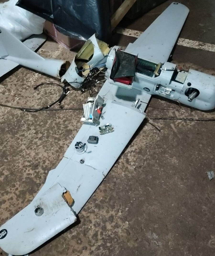 Soldiers of the 501st Marines Battalion shot down a Russian “Orlan-10” UAV