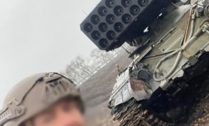 Ukrainian military had seized the TOS-1A flamethrower system, several were destroyed