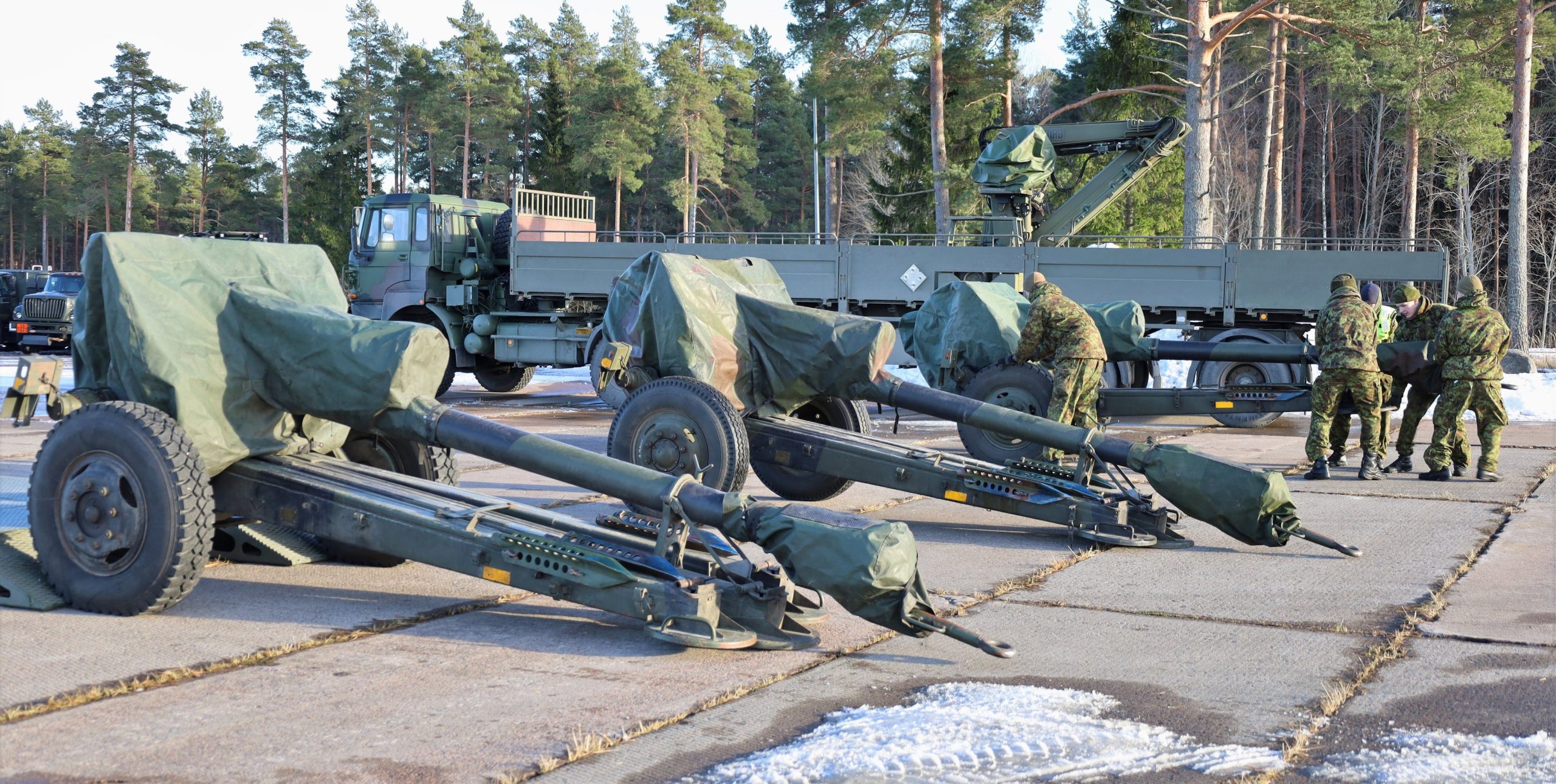 Officially: Estonia has sent 122-mm howitzers to Ukraine