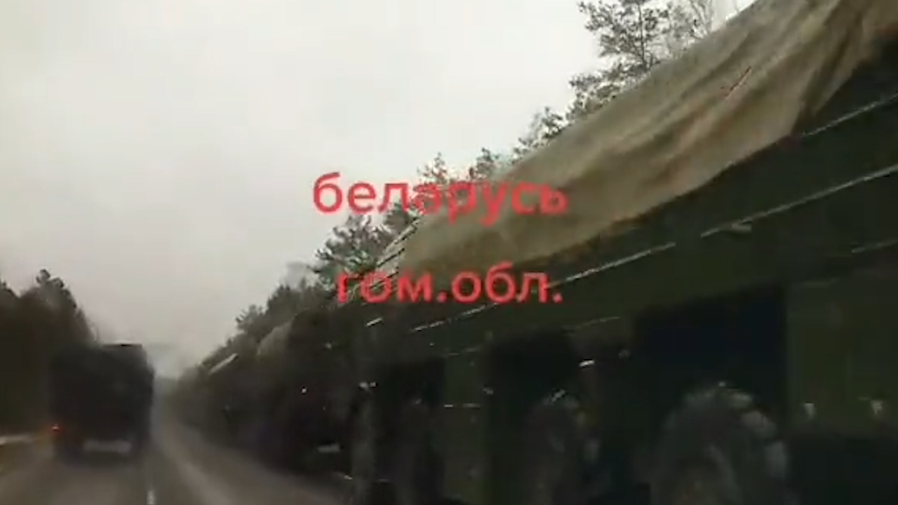 Russian invaders are withdrawing the Iskander-M missiles from the Ukrainian-belarussian border