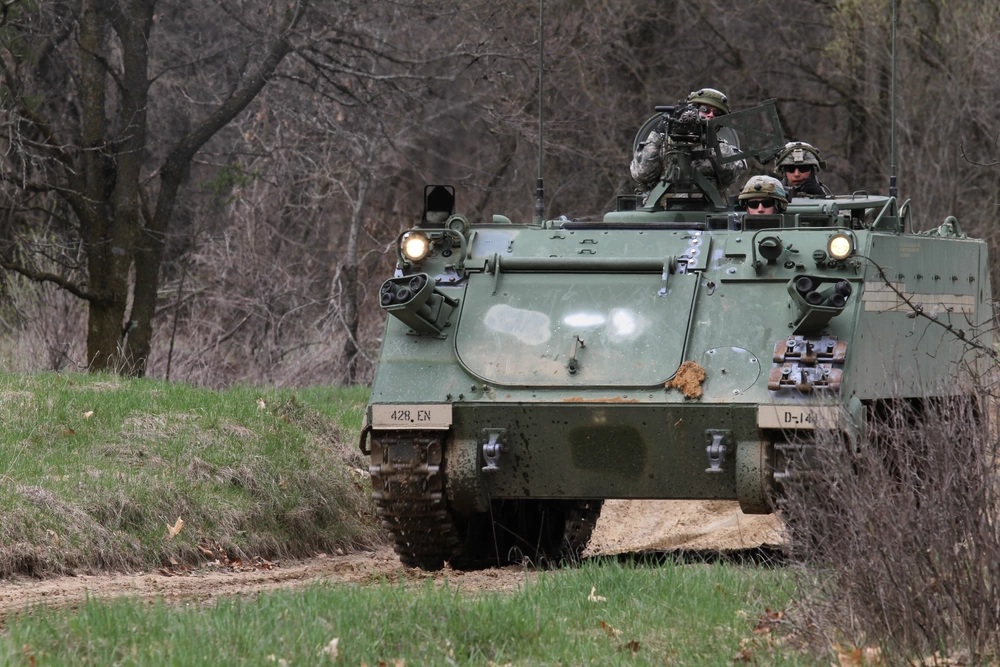 West Virginia is set to transfer the armored personnel carriers to Ukraine