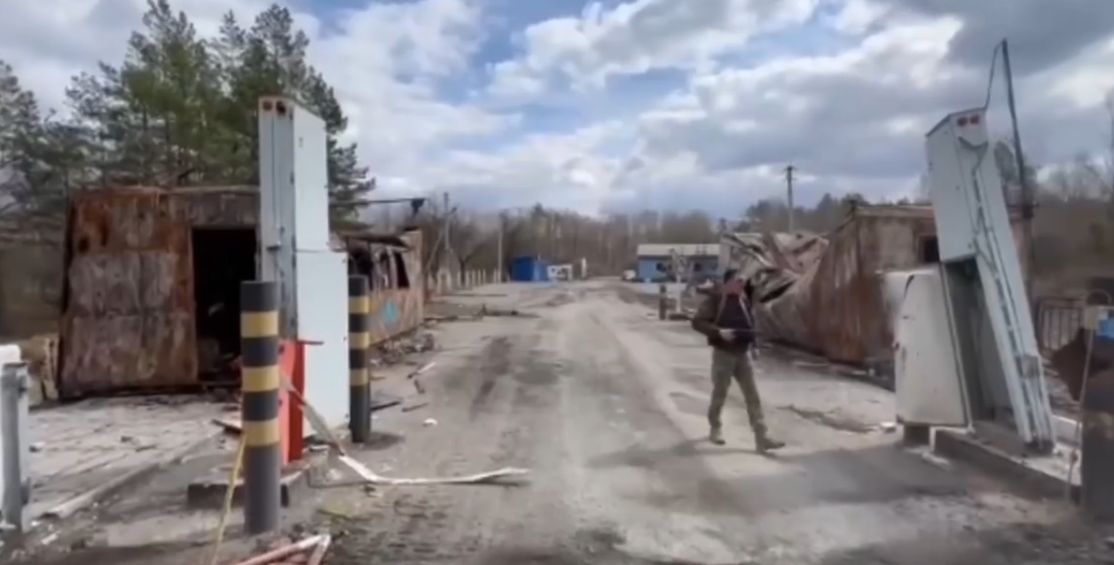 In the Kyiv region, border guards have regained control of the Vilcha checkpoint