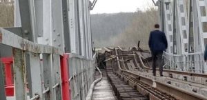 In the Belgorod region, the railway track was blown up