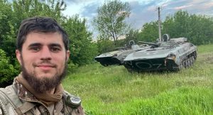 Ukrainian soldiers neutralized the Russians and captured the BMP-1