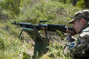 Soldiers of the Territorial Defense of Zaporizhzhia started mastering the M240 machine gun