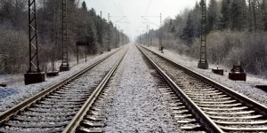 In the Kursk region of the Russian Federation, the railway bridge collapsed