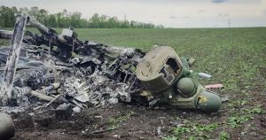 The downed Russian Mi-28N was identified in the Kharkiv region