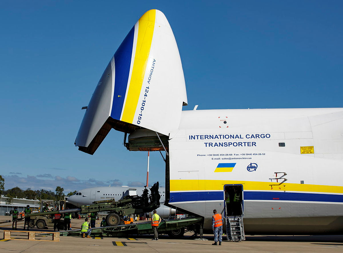 Assistance to Ukraine from Australia is being delivered with an AN-124 “Ruslan”