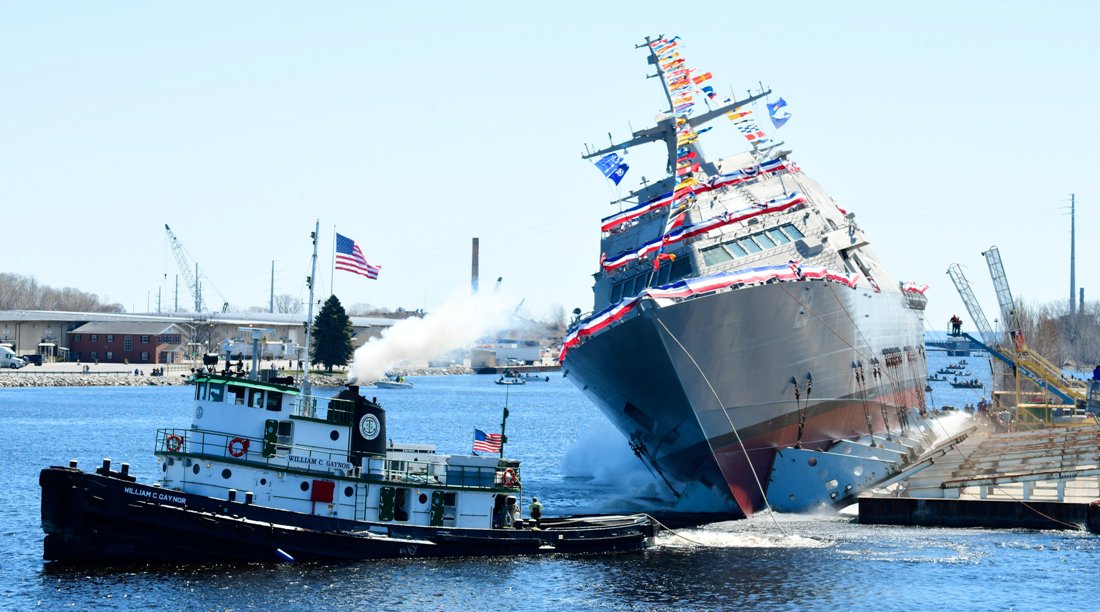 New Freedom-class ship “Beloit” was launched in the US