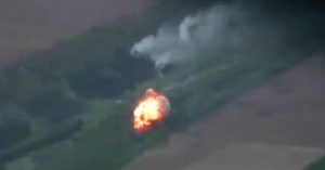 Ukrainian artillerymen destroyed Russian artillery