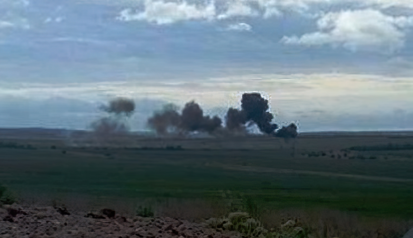 The Ukrainian Air Assault Forces Command reported a Russian Su-25 to be downed