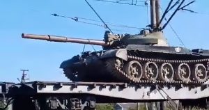 Russia has deployed T-62M and T-62MV tanks to the border with Ukraine