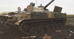 Ukrainian forces in the south captured several BMP-3s