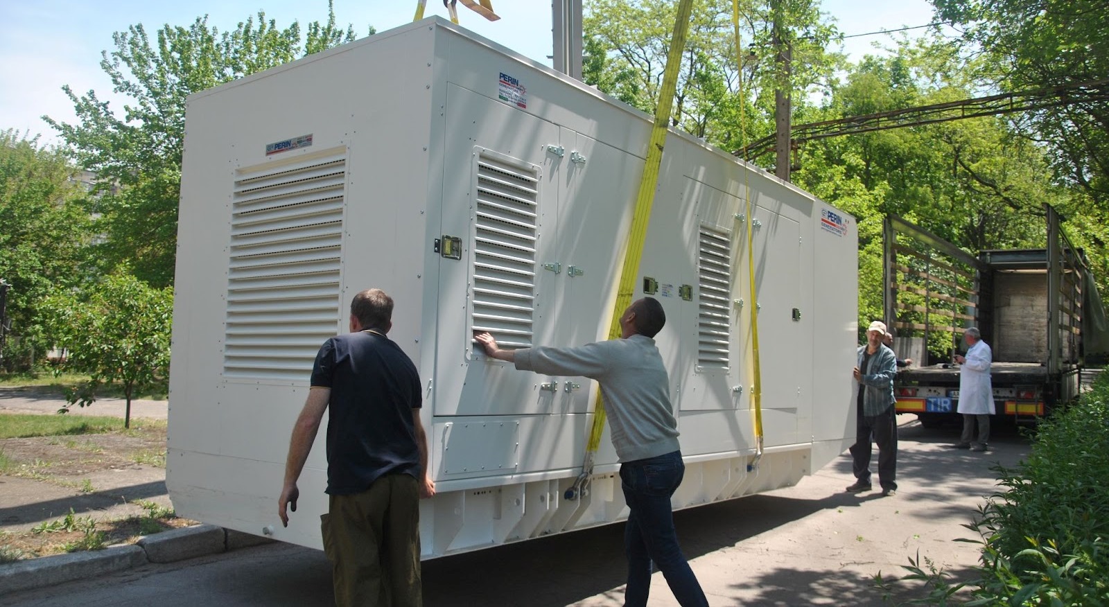 Rolls-Royce donated high-power generators to Ukrainian hospitals