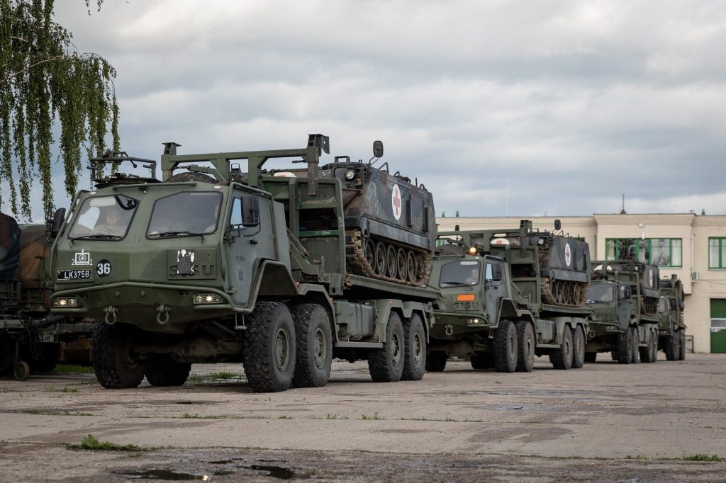 Lithuania will hand over two batches of armored personnel carriers to ...