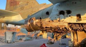 The Ukrainian military hit the Russian` Su-25 using MANPADS