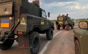 Ukrainian unit “KRAKEN” received Alvis 4 armored vehicles