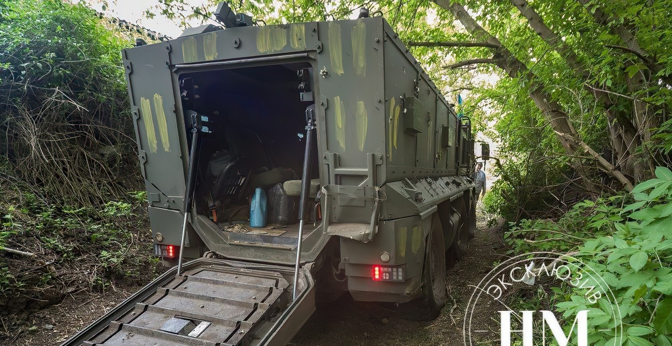 Trophy Typhoon-K KAMAZ-63968 was taken into service by the 93rd Mechanized Brigade