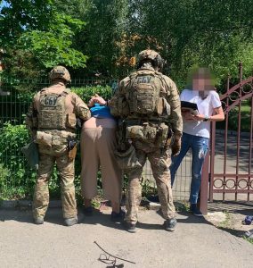 A Russian saboteur from the Middle East has been detained in Ukraine