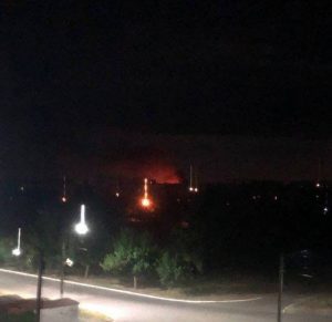 The invader ammunition depots exploded again in Nova Kakhovka