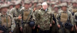 Boris Johnson met with Ukrainian military personnel being trained in Great Britain