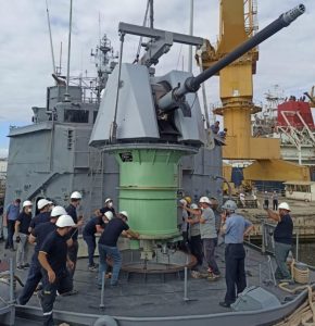 Turkey starts sea trials of 76-mm naval artillery gun