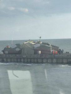 Photo of damaged Russian P-275 anti-saboteur boat released