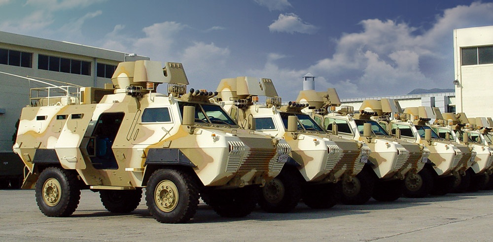 Indonesia ordered 25 Barracuda armored vehicles from South Korea