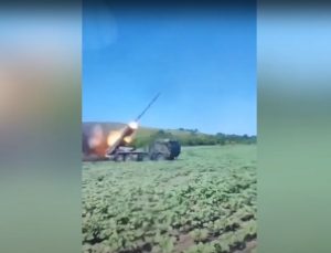 Burevij MLRS strikes Russian invaders