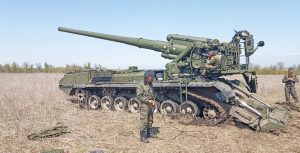 Росія знімає зі зберігання в Омську десятки САУ 2С7 “Пион”