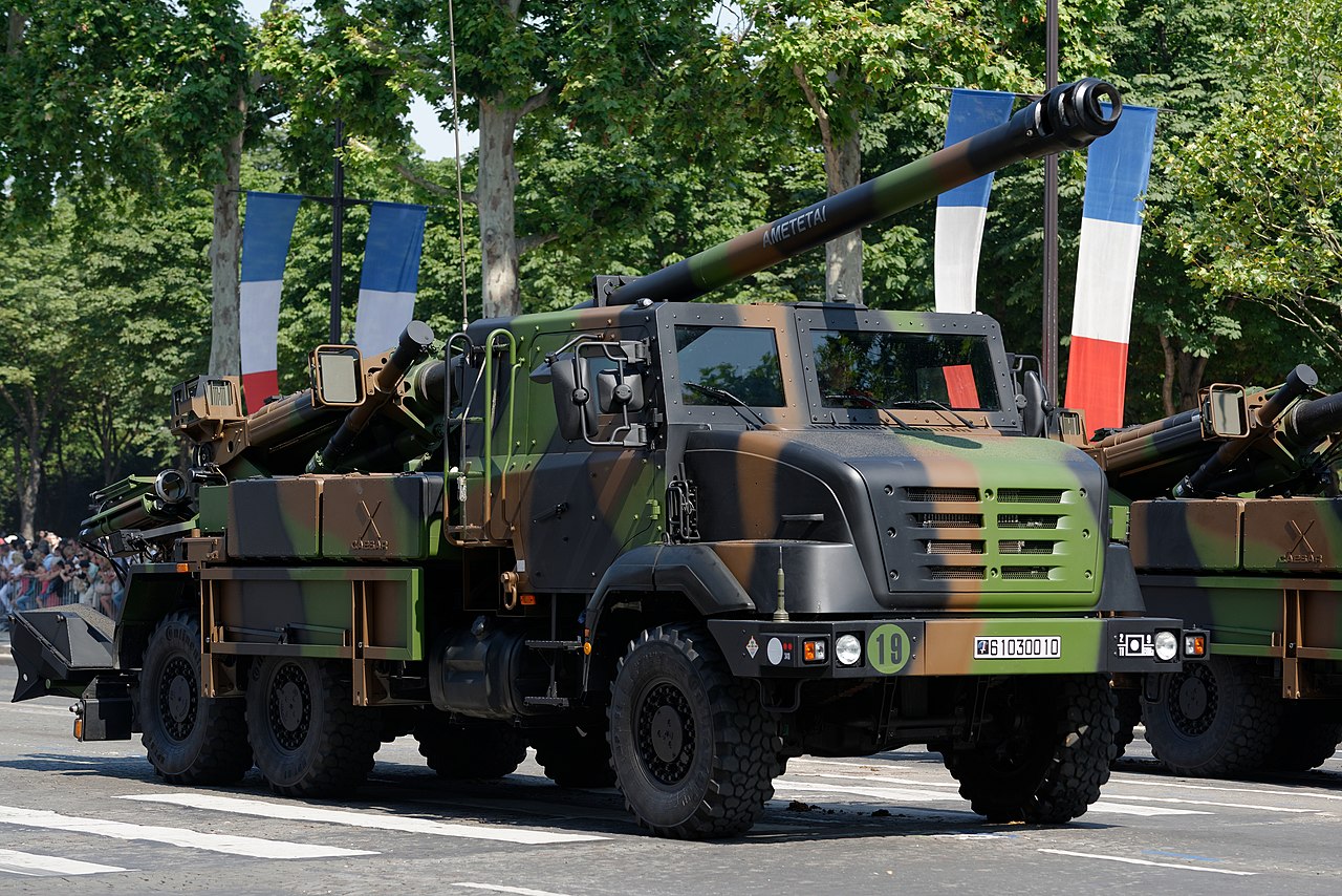 France ordered additional CAESAR self-propelled howitzers