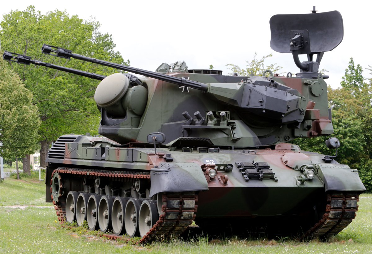 Ukrainian military mastering the Gepard SPAAG in Germany