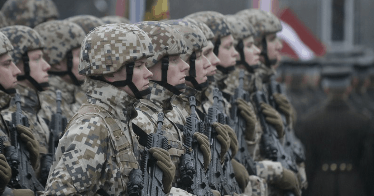 In Latvia, the return to compulsory military service is being discussed due to the threat from Russia