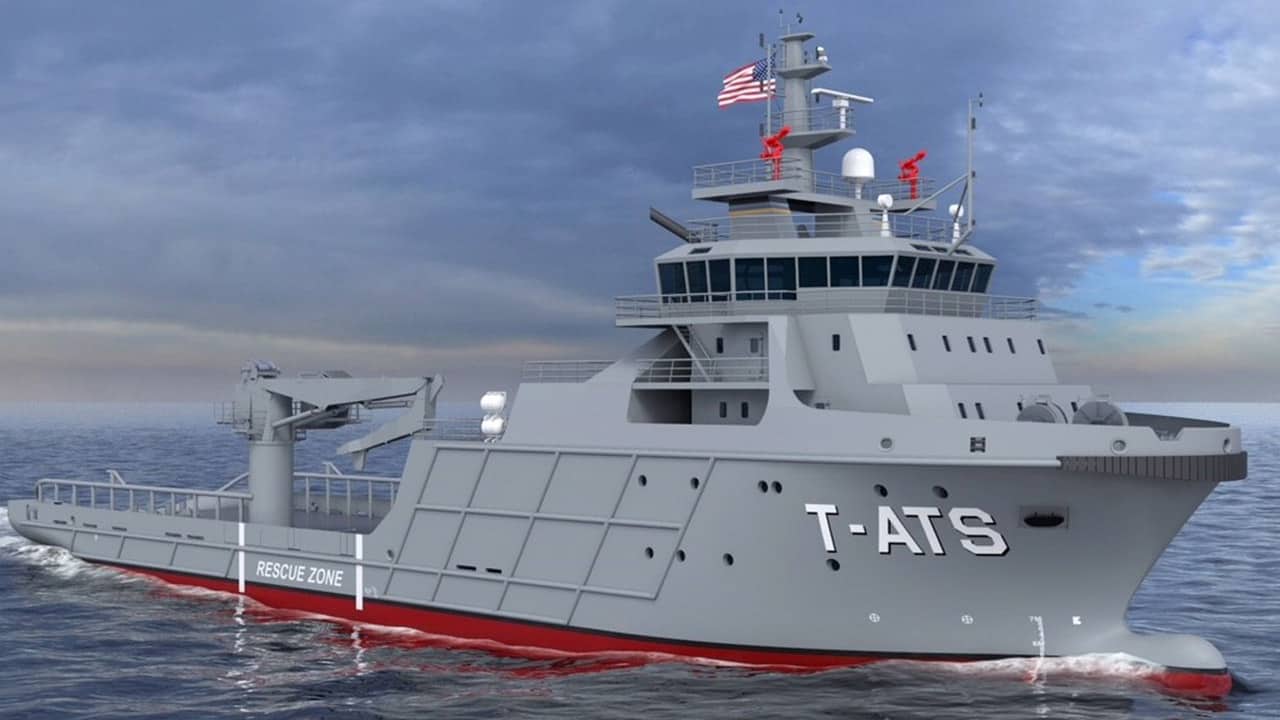 Austal USA starts constructing its first Navajo-class steel ship