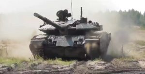 Belarus showed an upgraded version of the T-72B