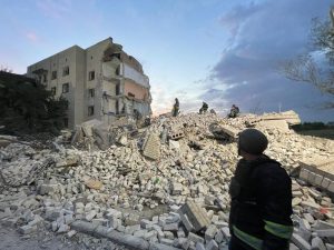 Over 30 people might be trapped under rubble after the shelling of a high-story building in Chasiv Yar, Donetsk region