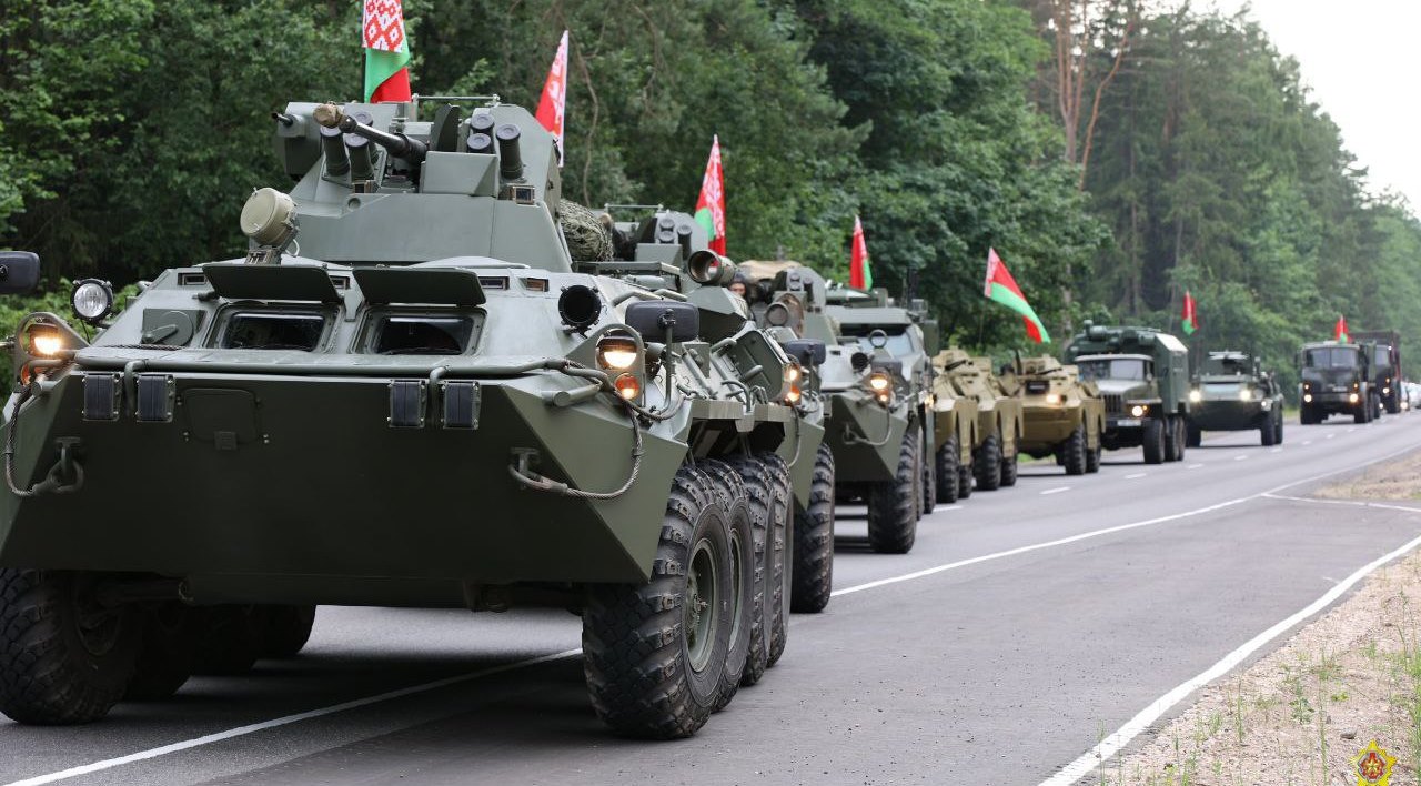 Belarus announced the training for newly formed military units