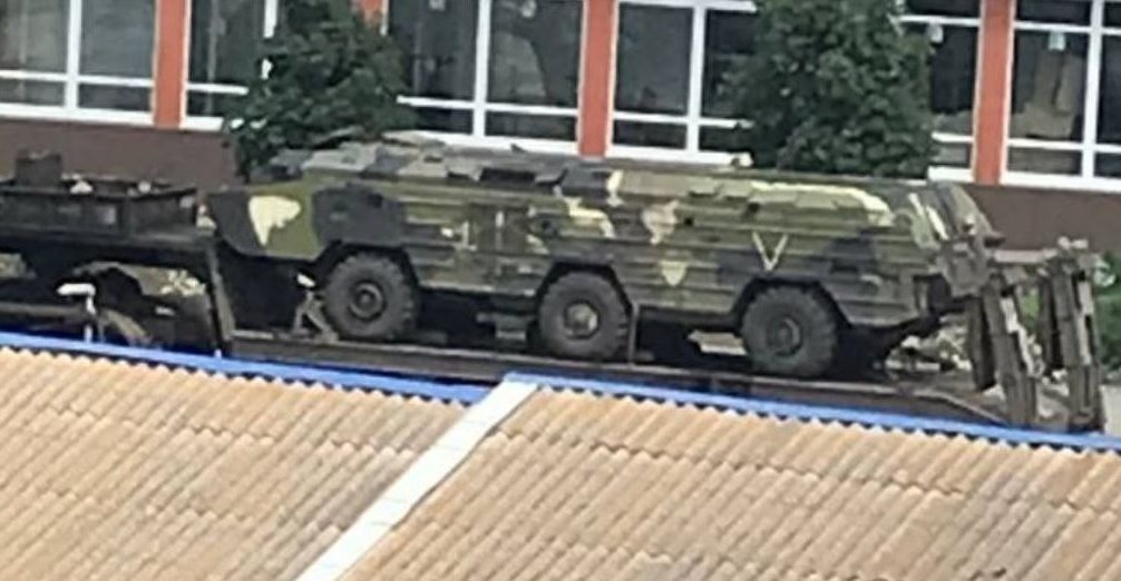 Russians deployed Tochka-U missiles to the Zaporizhzhia region