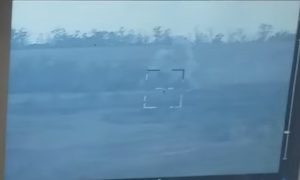 In the south, Air Assult Forces servicemen neutralized a Russian BMP using Skif ATGM