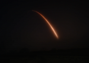 The United States test launched Minuteman III intercontinental ballistic missile