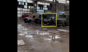 The Armed Forces of Ukraine use the British Ferret Mk 1 scout car