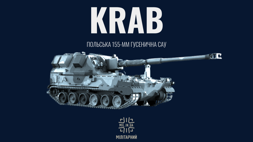 AHS Krab – польська 155 мм самохідна артилерійська установка в ЗСУ