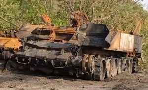 Russians lost a rare flamethrower BRO-T in eastern Ukraine